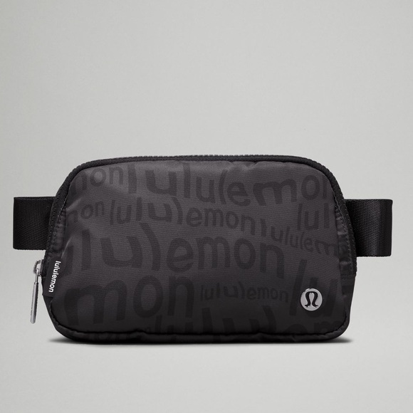 lululemon athletica Other - NWT Lululemon Everywhere Belt Bag Wobbley Wordmark Deep Coal Black